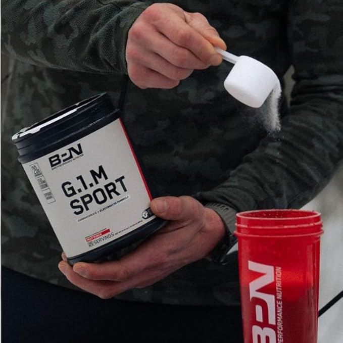 BARE PERFORMANCE NUTRITION G.1.M Sport Endurance Formula, Electrolyte Formula, Cluster Dextrin, Superior Carbohydrate Source (Orange)