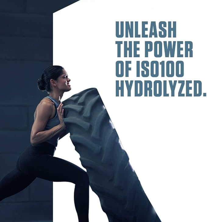 Dymatize ISO100 Hydrolyzed Protein Powder, 100% Whey Isolate Protein, 25g of Protein, 5.5g BCAAs, Gluten Free, Fast Absorbing, Easy Digesting, Birthday Cake, 5 Pound