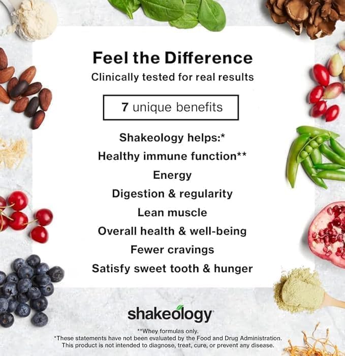 Shakeology 0g Added Sugar Vegan Protein Powder - Gluten Free, Superfood Protein Shake - Helps Support Healthy Weight Loss, Lean Muscle Support, Manage Effects of Stress, Chocolate - 30 Servings