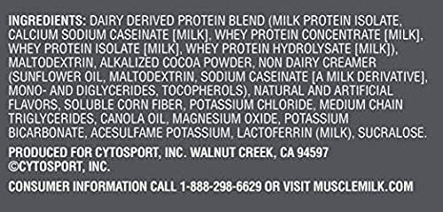 Muscle Mlk Pro Series 50 Knockout Chocolate, 2 Pounds