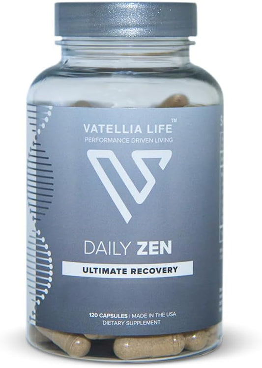 Daily Zen | Ashwagandha Supplement | Stress Relief | Sleep and Mood Support | 2 Month Supply