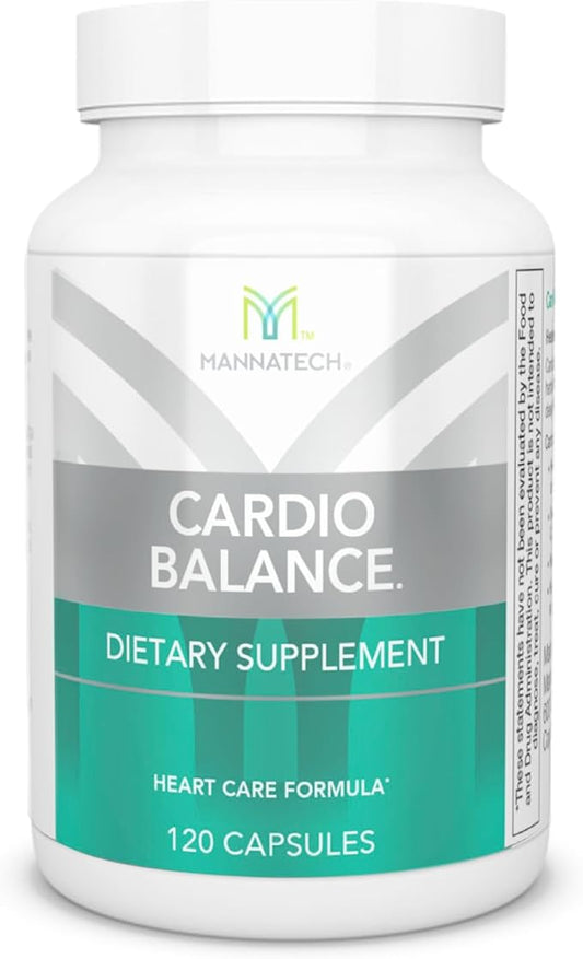 Mannatech CardioBALANCE®, Formulated with Folic Acid, L-Arginine & CoQ10, Vitamin C, Vitamin E, Vitamin B6 & Vitamin B12-90 Capsules.