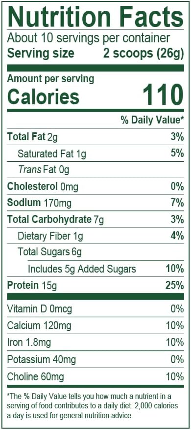 Vega Protein Made Simple Protein Powder, Vanilla - Stevia Free, Vegan, Plant Based, Healthy, Gluten Free, Pea Protein for Women and Men, 9.2 oz (Packaging May Vary)