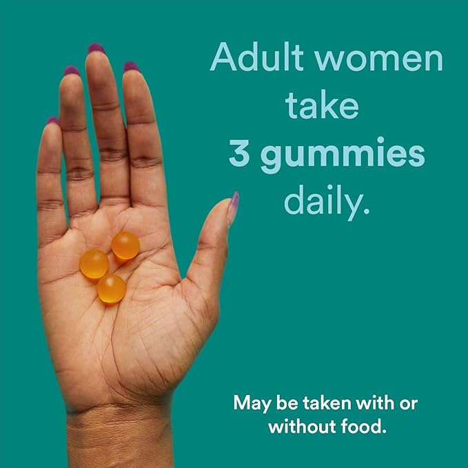 SmartyPants Prenatal Vitamins for Women, Sugar Free Multivitamin Gummies: Methylfolate, Omega 3 (ALA) Vitamin D3, C, Vitamin B12, B6, Vitamin A, K & Zinc, Erythritol Free, 60 Count (20 Day Supply)