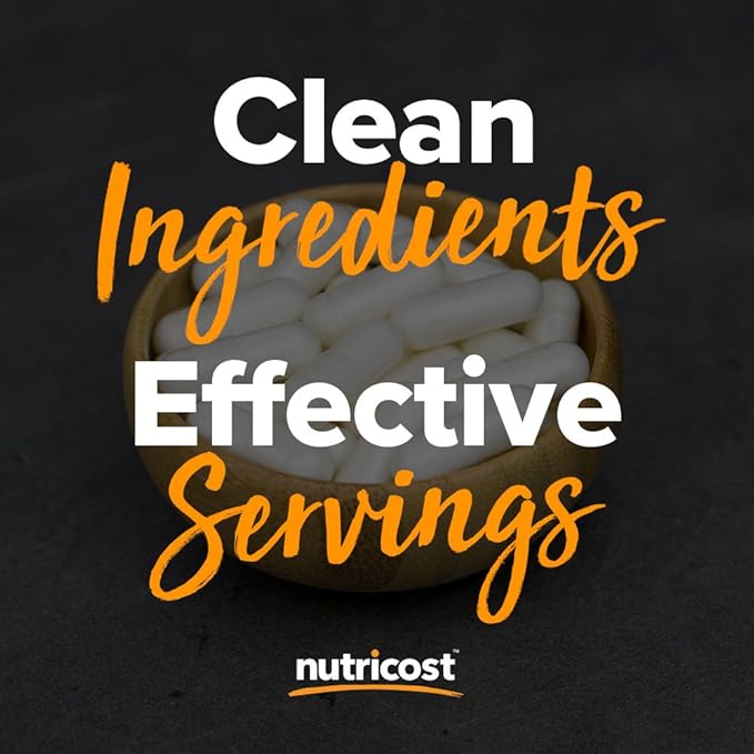 Nutricost L-Citrulline 750mg, 180 Capsules (3 Bottles)