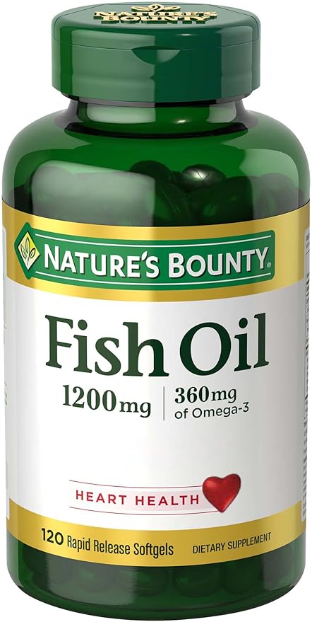 Nature's Bounty Fish Oil 1200 mg, 120 Count