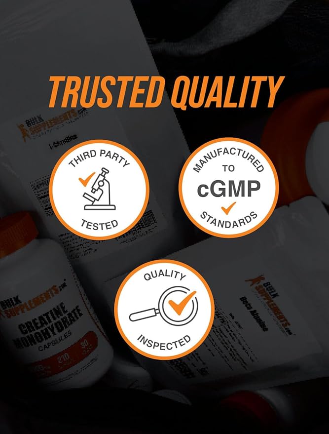 BulkSupplements.com Gamma Aminobutyric Acid Capsules - GABA Supplement, GABA Capsules, GABA 750mg - Vegan & Gluten Free, 1 Capsule per Serving, 240 Veg Capsules (Pack of 1)
