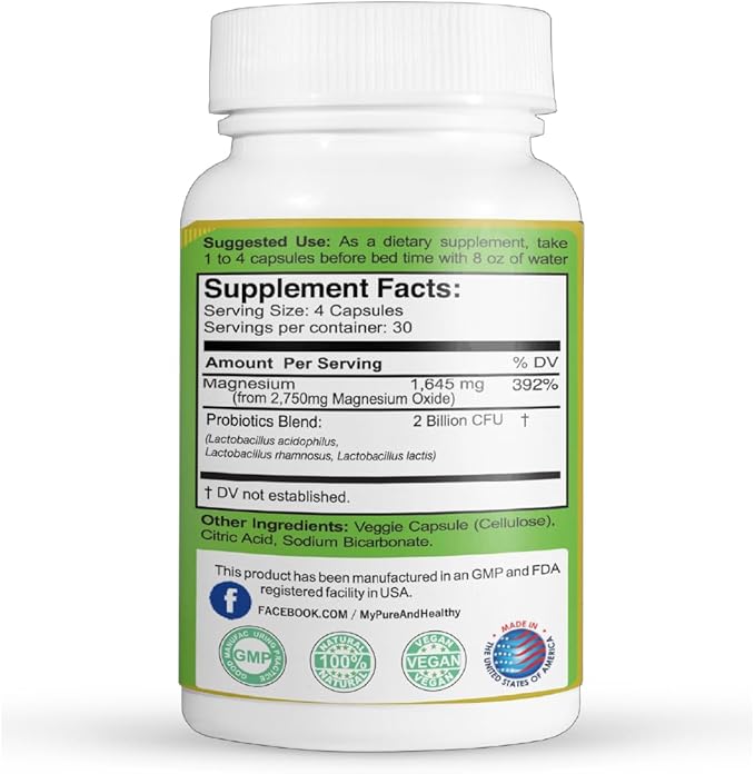 Pure & Healthy Oxybiotic Colon Cleanser (120)