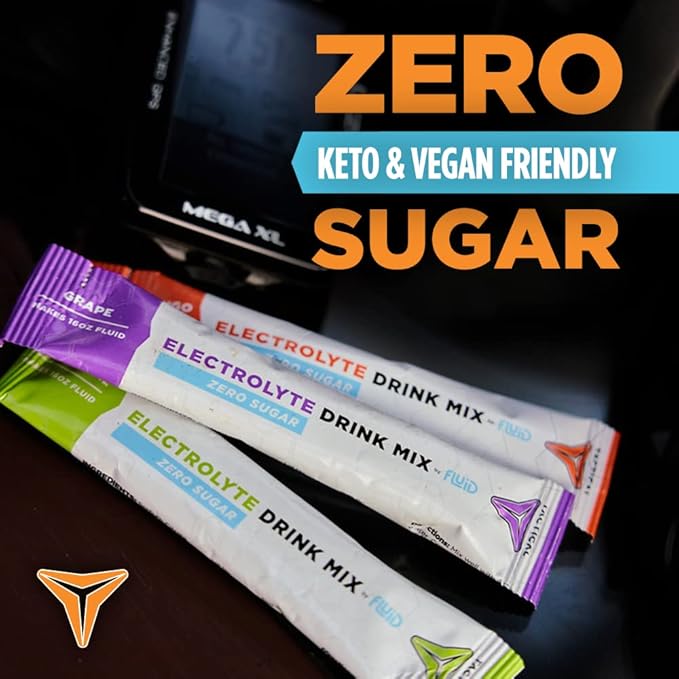 Zero Sugar, Keto Electrolyte Powder, Hydration Packets, Made in USA (Lemon Lime, 25 Count)