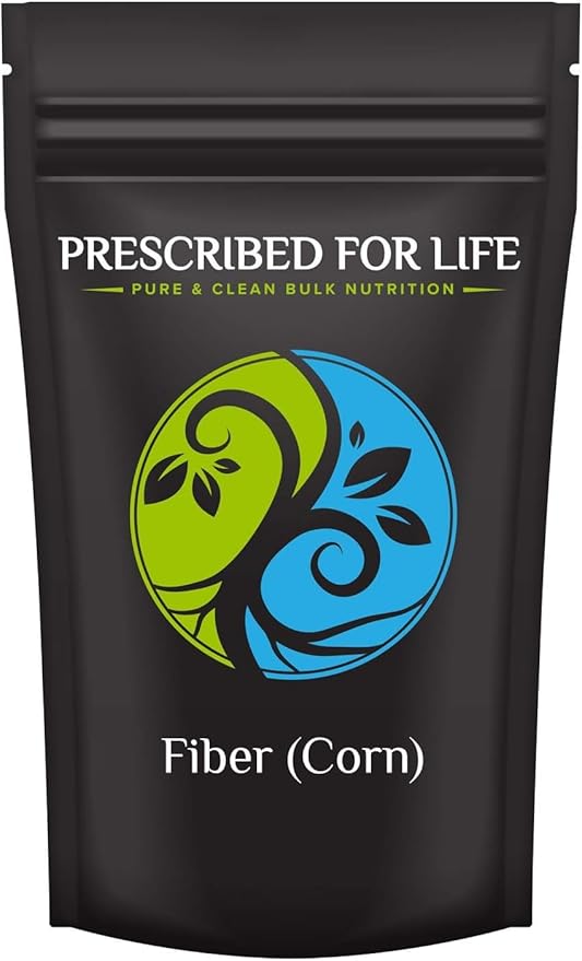Prescribed For Life Nutriose Powder | Natural Fiber Supplement | Prebiotic Soluble Corn Fiber for Adults | Gluten Free, Vegan, Non GMO (25kg / 55lb)