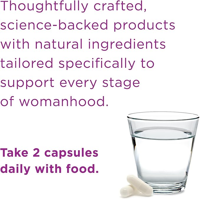 Hyland's Rock On Menopause + Youthful Skin Care Multivitamin for Women with Immune Support - 60 Capsules - Menopause Relief for Women with Biotin, Collagen, and Red Clover (Pack of 2)
