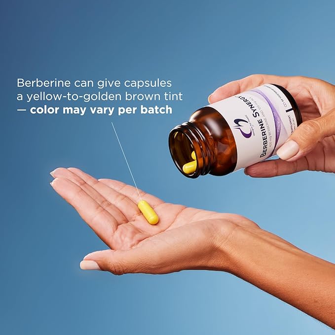 Designs for Health Berberine Synergy - Berberine HCL 400mg + Alpha Lipoic Acid (ALA) for Metabolism, Heart Health + Liver Support - Vegan, Non-GMO Berberine Supplement (60 Capsules)