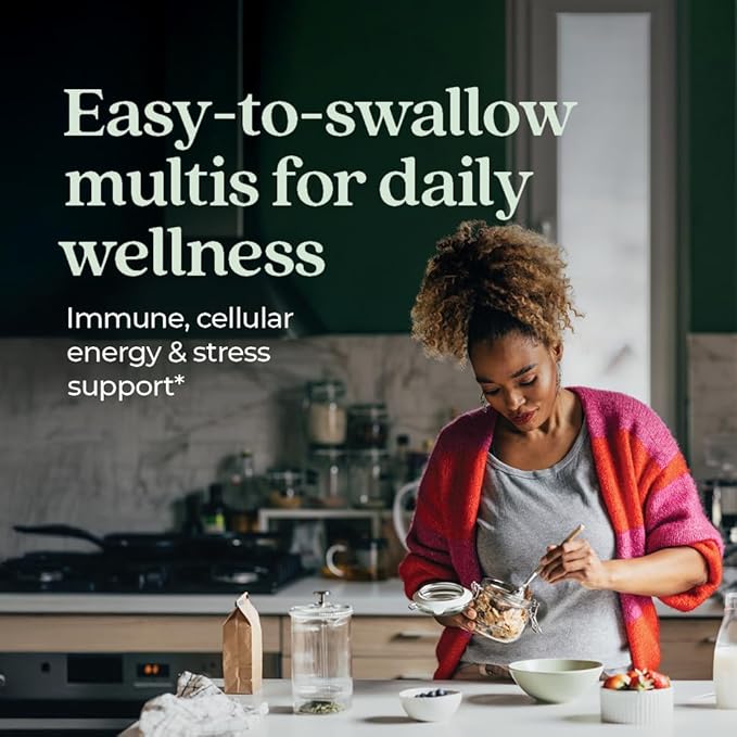 New Chapter Tiny Tabs Multivitamin with 20+ Nutrients for Immune, Cellular Energy & Stress Support, Including Vitamin D3 + B Vitamins, 192 Count