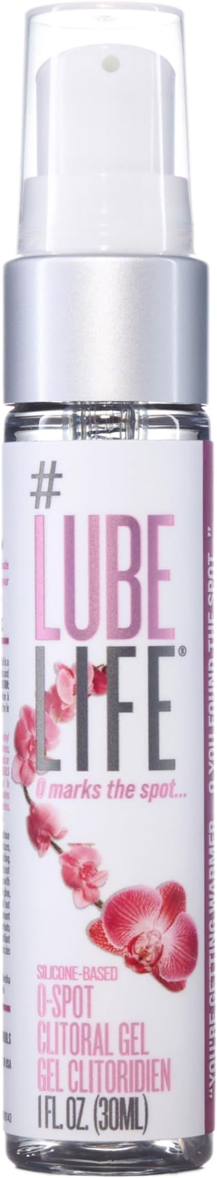 #LubeLife O-Spot Clitoral Gel, 1oz Warming Silicone-Based Stimulant for Women and Couples, Intense Stimulating Arousal Gel, Heightens Pleasure, for External Use Only