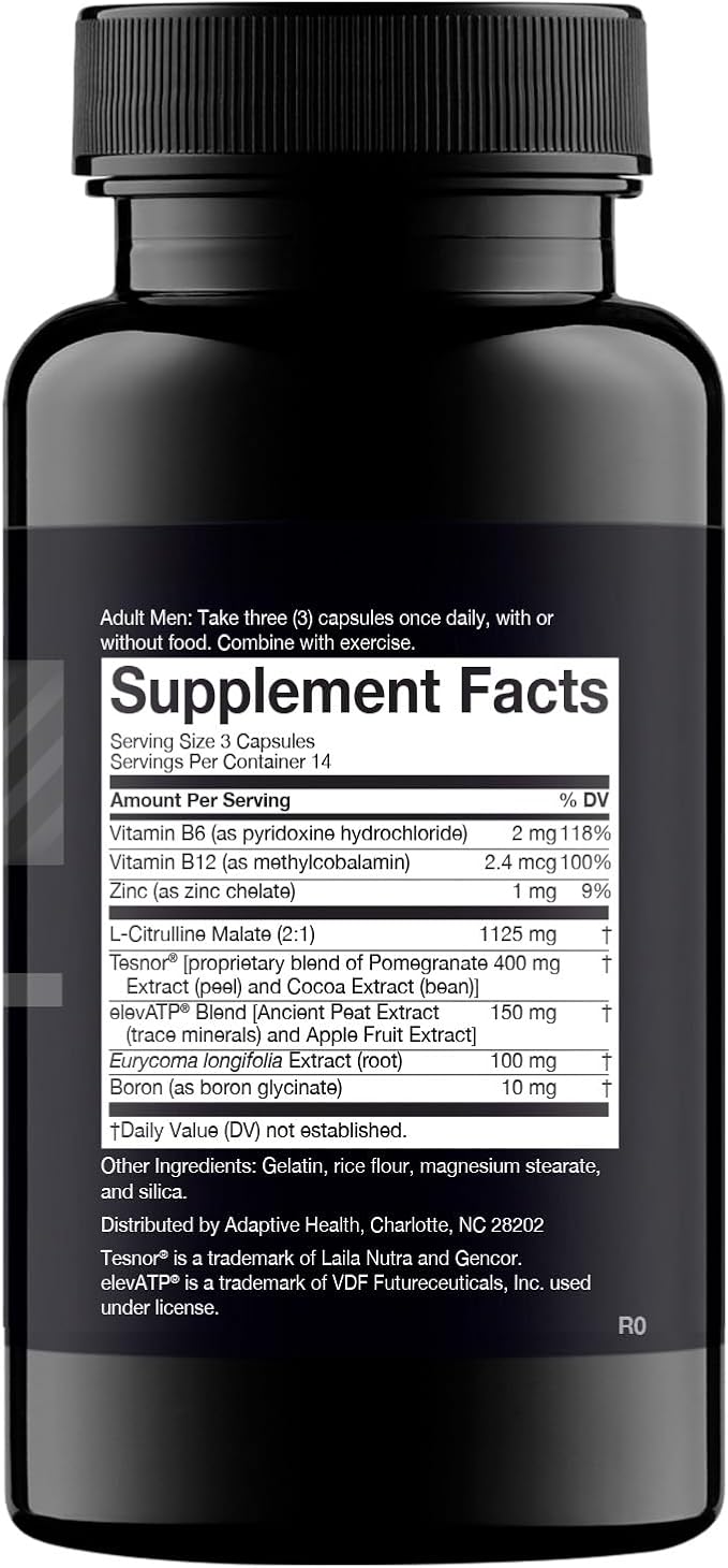 Nugenix Total-T, Free and Total Testosterone Booster Supplement for Men, 42 Count