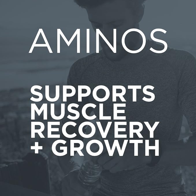 Aminos | 4g of Free-Form Amino Acids, Beta-Alanine, 0 Sugar & 60 Servings (Razzle Dazzle)