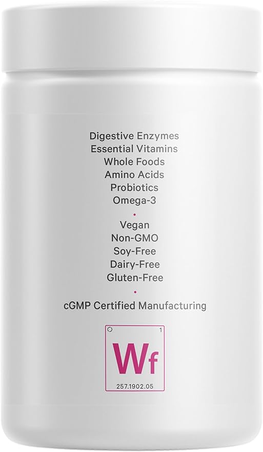 Codeage Women’s Daily Multivitamin, 25+ Vitamins & Minerals, Fermented, Organic Whole Foods, Probiotics Supplement - Vitamin A, Vitamin B, Vitamins C, D, E & K, Omega 3, Zinc – Vegan - 120 Capsules