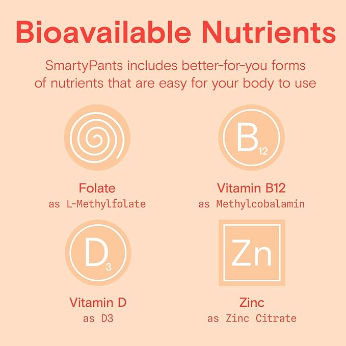 SmartyPants Organic Kids Multivitamin Gummies: Omega 3 (ALA), Vitamin D3, C, Vitamin B12, B6, Vitamin A, K & Zinc for Immune Support, Vegetarian, Three Fruit Flavors, 120 Count (30 Day Supply)