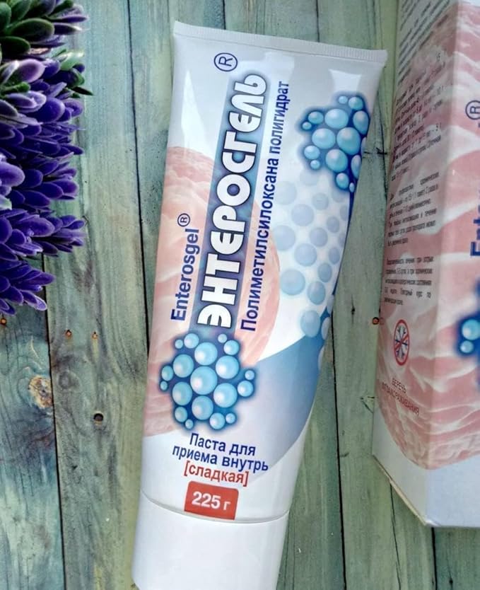 Sweet Enterosgel Toxin Binding Gel for Cleansing The Gut 225G 1 Pack