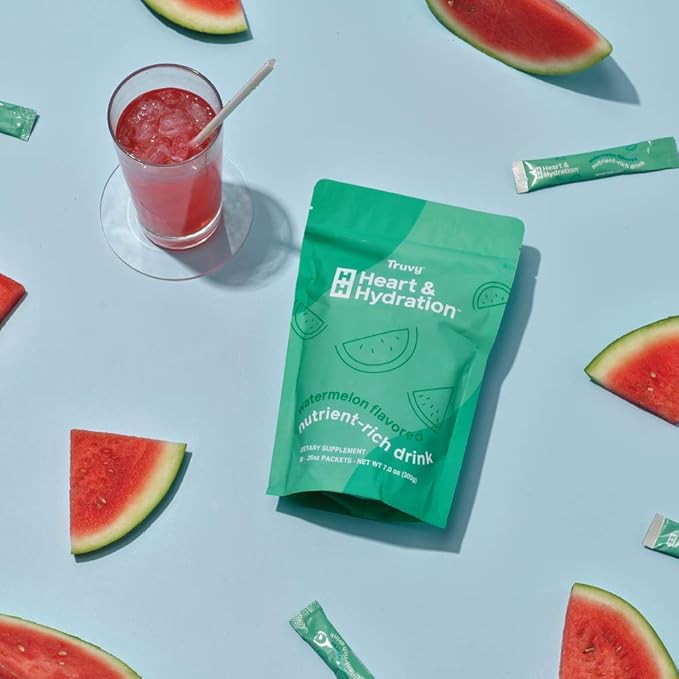 Truvy Heart & Hydration (Watermelon, 30 Packets)