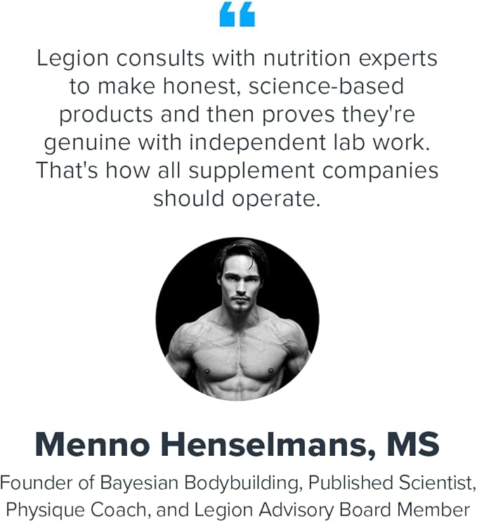 LEGION Plant+ Vegan Protein Powder, Vanilla - Rice and Pea, Plant Based Protein Blend. Gluten Free, GMO Free, Naturally Sweetened and Flavored, 20 Servings (Vanilla)
