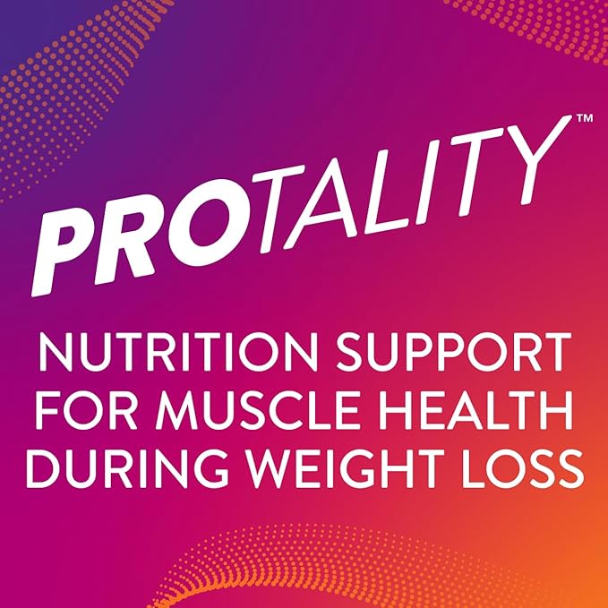 PROTALITY Vanilla Nutrition Shake | 30g Protein, 1g Sugar | Nutrition Support for Muscle Health During Weight Loss | 12 Pack