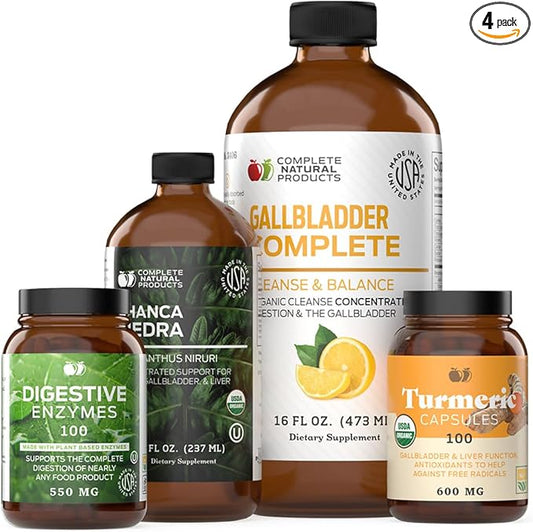 Gallbladder Complete Bundle - Full Gallbladder Cleanse Support