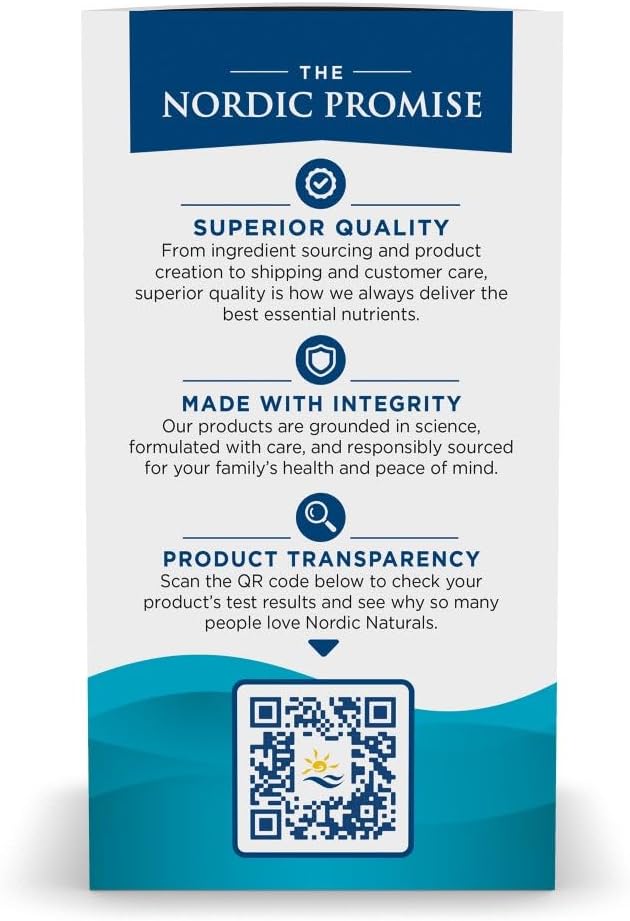 Nordic Naturals Complete Omega, Lemon Flavor - 60 Soft Gels - 565 mg Omega-3 - EPA & DHA with Added GLA - Healthy Skin & Joints, Cognition, Positive Mood - Non-GMO - 30 Servings