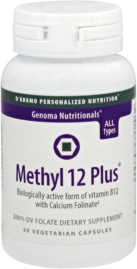 D'Adamo Personalized Nutrition Methyl 12 Plus, 60 Count
