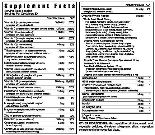 Youngevity Beyond Tangy Tangerine 2.0 Multi-Vitamin & Mineral Complex - Made with Natural & Whole Foods | 160,000 ORAC | 120 Tablets - 2-Pack