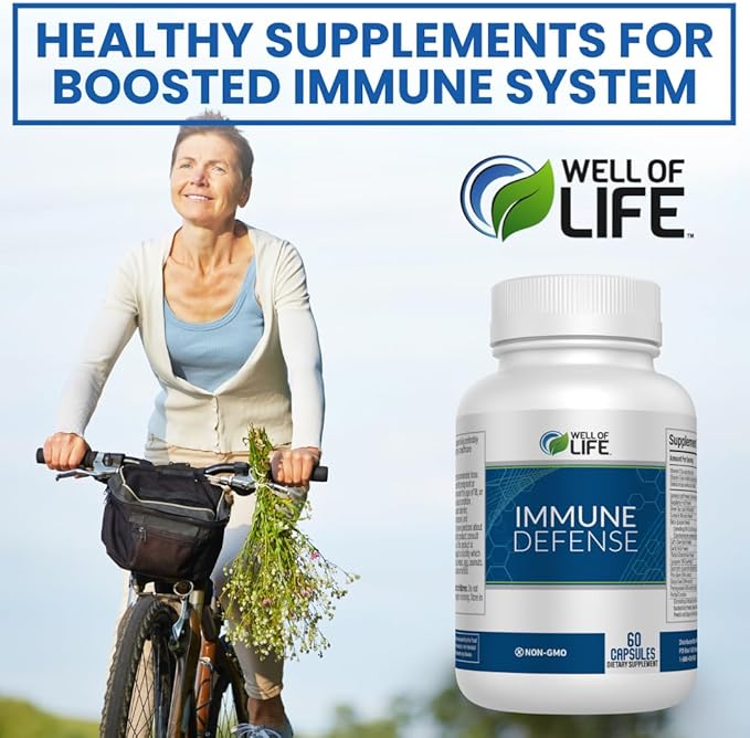 Immune Defense 600mg | 60 Veg Capsules. Enhance Immune Health with a Potent Blend of Graviola Leaf, Raspberry Fruit, Green Tea, Turmeric, Garlic. Boost Your Well-Being Naturally.