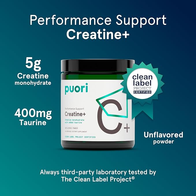 Puori Creatine+ Performance Support