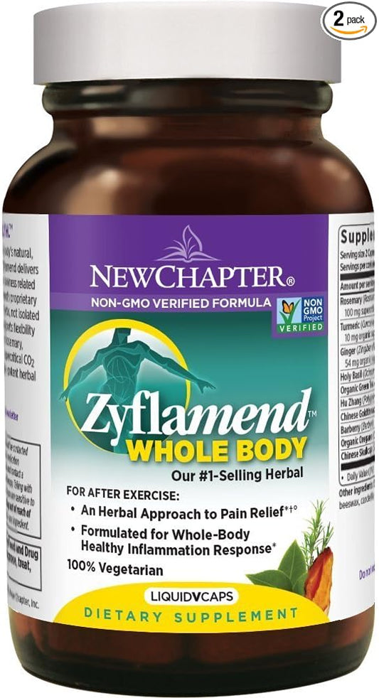 Zyflamend Whole Body, 30 Veg Caps By New Chapter