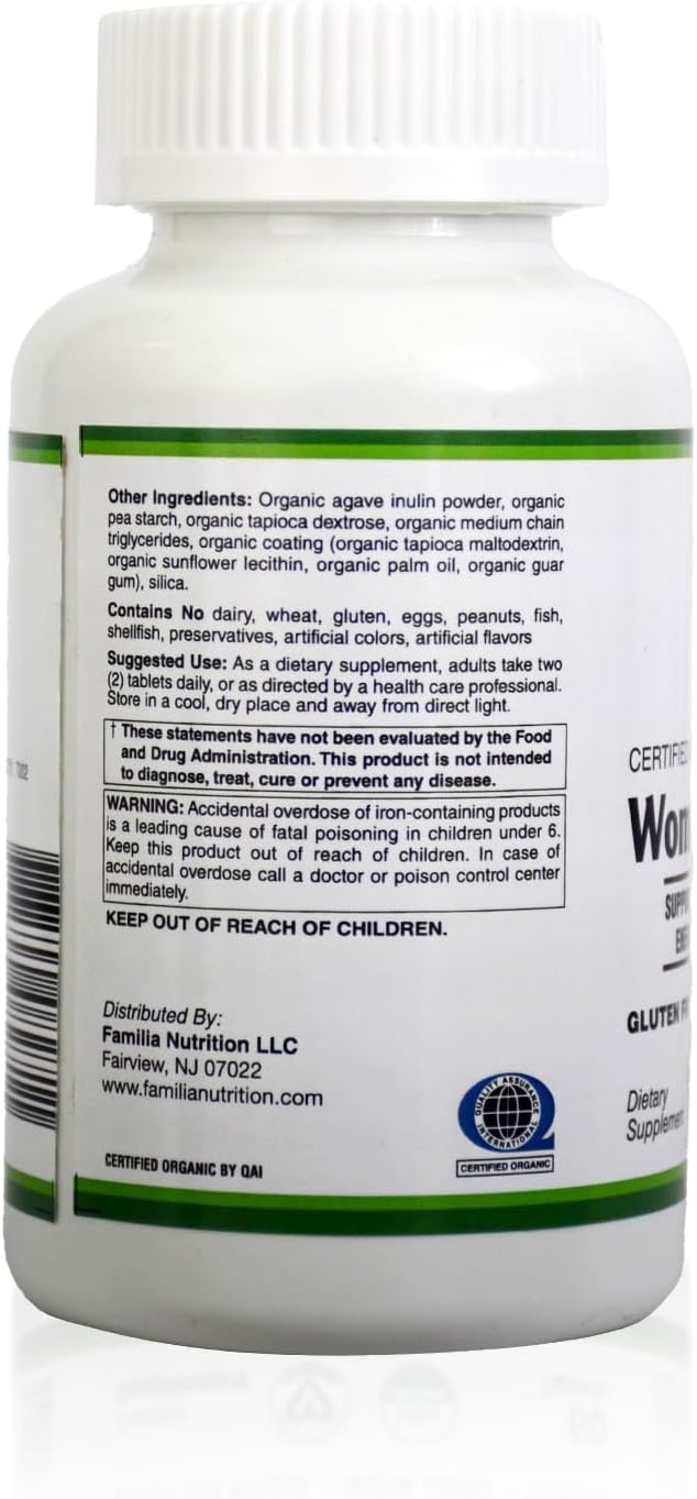 Women's Multivitamin with Vitamins A, C, D, E, B-6 and B-12 for Daily Nutritional Support Non-GMO & Gluten Free - 60 Count