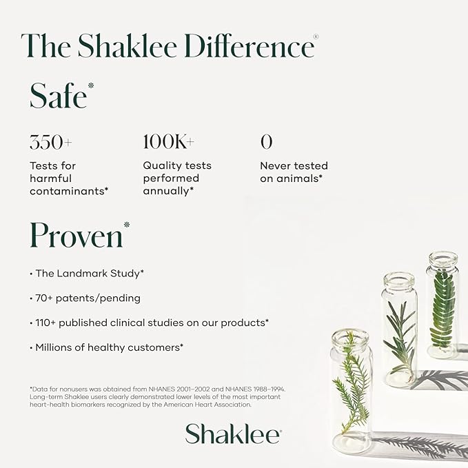 Shaklee - Cholesterol Complex: Plant-Based Formula for Cardiovascular Wellness- 120 Tablets