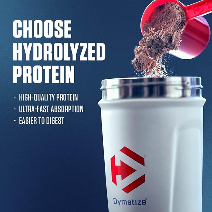 Dymatize ISO100 Hydrolyzed Protein Powder, 100% Whey Isolate Protein, 25g of Protein, 5.5g BCAAs, Gluten Free, Fast Absorbing, Easy Digesting, Birthday Cake, 5 Pound
