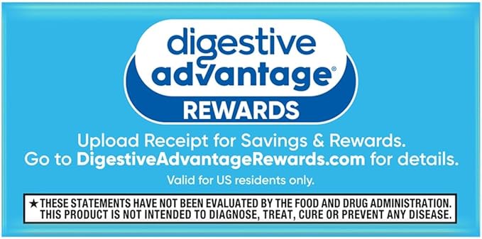 Digestive Advantage IBS Daily Probiotic Capsules for Digestive Health & Gut Health, Probiotics for Men and Women (96 Count Box) - Digestible Enzymes