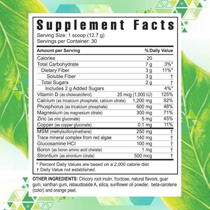 Youngevity Beyond Osteo FX - Tropical Vanilla | Healthy Bone & Joint Support | Multi-Vitamin Powder | 30 Servings (3 Canisters)