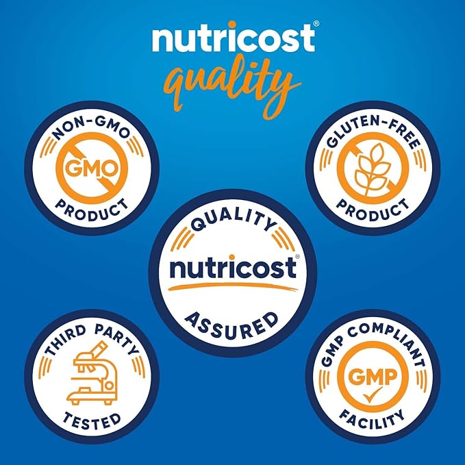 Nutricost Vitamin C with Rose HIPS 1025mg, 240 Capsules (3 Bottles) - Premium Non-GMO, Gluten Free Vitamin C Supplement