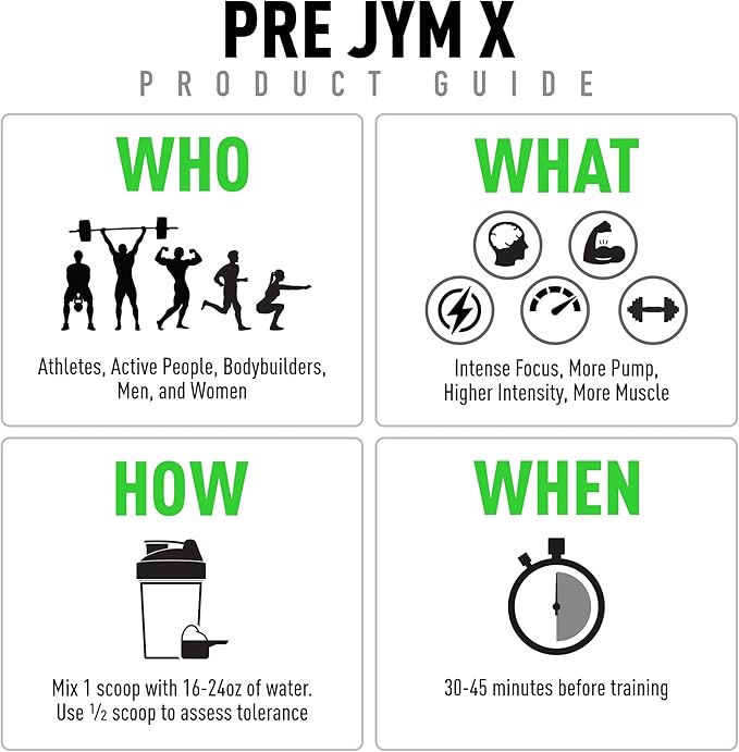 Pre JYM X Rise N' Grind Advanced Pre-Workout Powder Massive Pumps, Citrulline Nitrate, Dynamine, NO3T Betaine, BCAA’s, Nootropics, Creatine, Beta-Alanine, JYM Supplement Science, 20 Servings