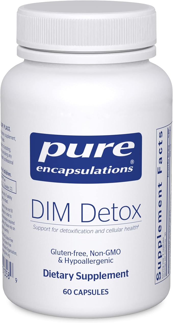 Pure Encapsulations DIM Detox | Supplement Support for Detoxification and Cellular Health* | 60 Capsules
