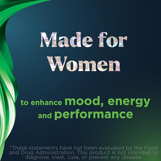 Promescent VitaFLUX Nitric Oxide Booster for Women, Supports Circulation, Energy & Mood, Contains Essential Amino Acids L Arginine 2000mg, L Citrulline 1000mg, L Carnitine 1000mg (30 Servings)