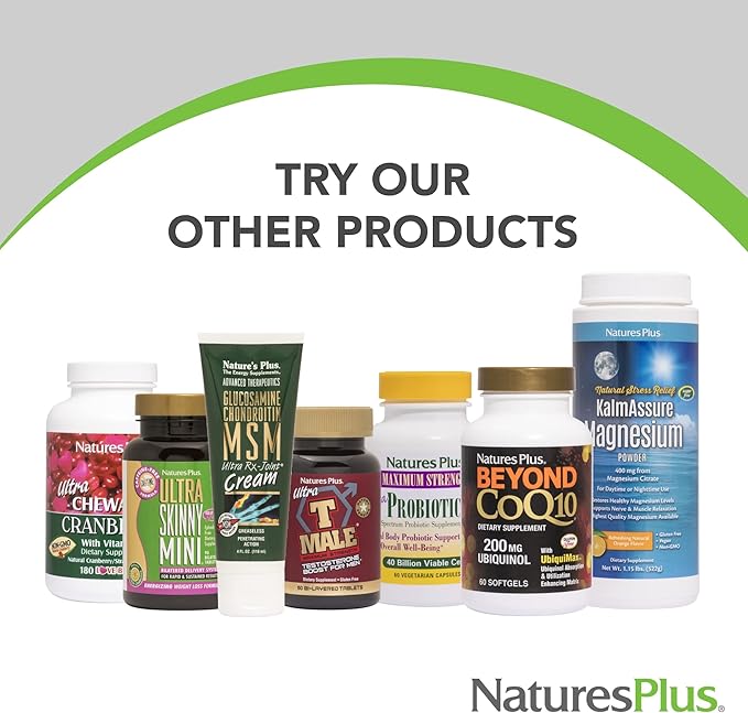 Natures Plus Hema-Plex Iron - 60 Slow-Release Mini-Tabs - 85 mg Chelated Iron - Total Blood Health - with Vitamin C & Bioflavonoids - Vegan, Gluten Free - 30 Servings