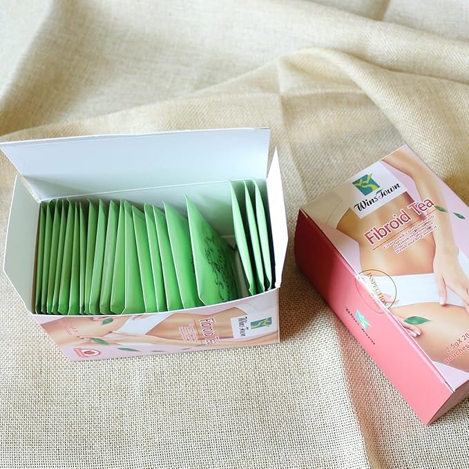 Wins Town Fibroid Tea, Supports Fibroid Shrink and Healthy Womb, Anti Aging, Warm Uterus Detox Tea, 20 Teabags