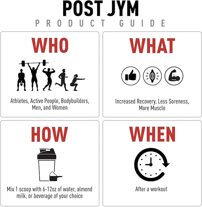 Post JYM Active Matrix - Natural Lemon Lime