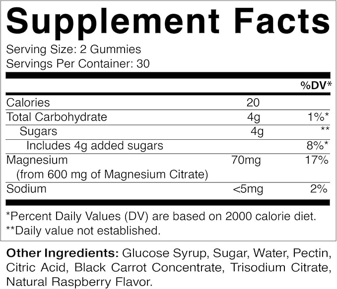 3 Pack - Vitamatic Magnesium Gummies 600mg per Serving - 60 Vegan Gummies - Promotes Healthy Relaxation, Muscle, Bone, & Energy Support