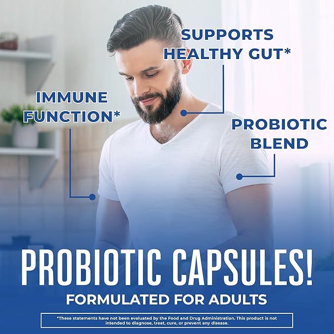 MaryRuth Organics 3 in 1 Probiotics for Digestive Health | Prebiotic & Postbiotic | Gut Health Supplement for Women & Men | Powder Probiotics for Women | Immune Support | 50 Billion CFU | 0.5 oz