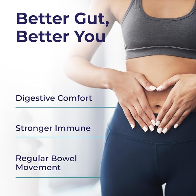 Probiotics for Constipation - Bowel Movement - Bloat and Gas Relief - probiotic Supplement with acidophilus & bifidobacterium - for Men & Women 60 caps