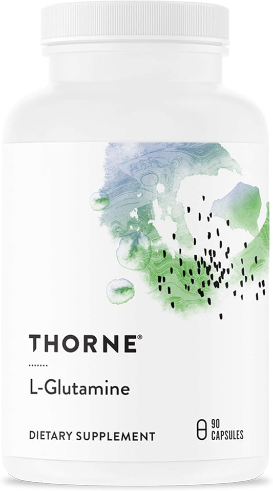 THORNE L-Glutamine - Amino Acid Supplement for GI Health and Immune Function - 90 Capsules