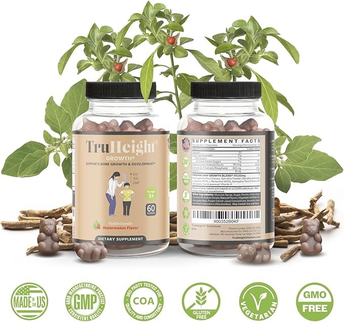 TruHeight 3 Pack Gummies